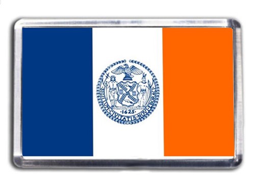 New york city flag fridge - york,