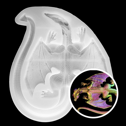 Giant dragon silicone mold - silicone,