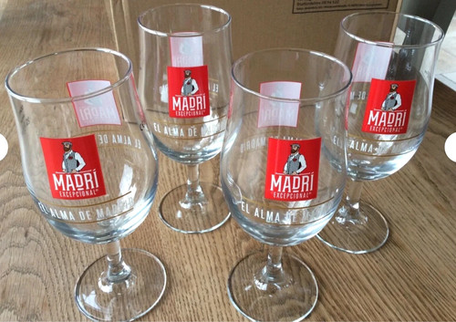 Madri excepcional pint glasses - madri,