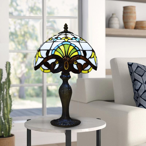 Tiffany style table - tiffany-style,