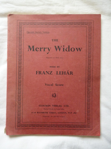 Franz lehar the merry widow - lehar,