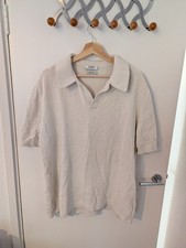 Cos Towelling Polo Mens Size Large
