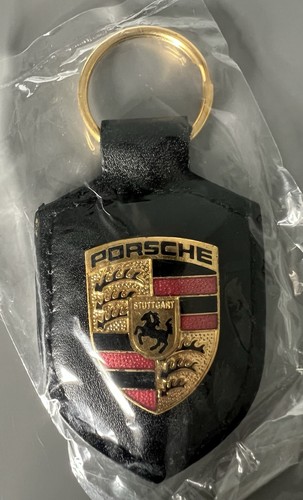 Genuine porsche crest keyring - porsche,
