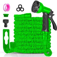 50FT Expandable Garden Hose - Lightweight Flexible Leakproof Hose Pipe