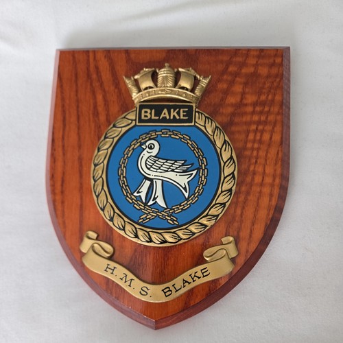 Hms blake ward room - room, plaque