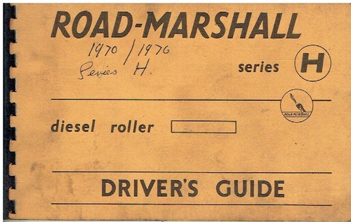 Road marshall series - h, diesel