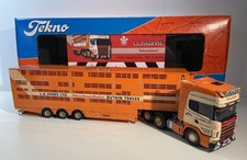 Tekno 4629C 1/50 Scania 6X2 Cattle Float LE Jones Ruthin Scotland / More Listed