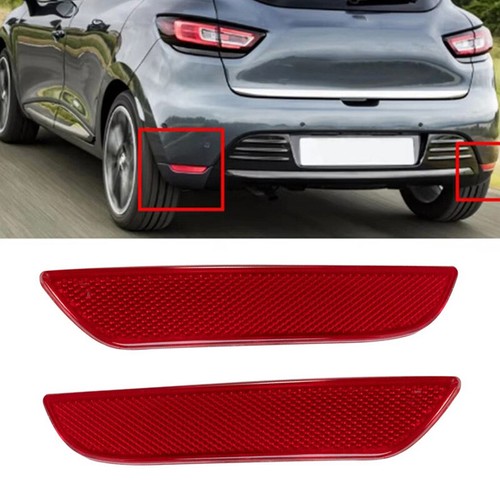 Pair red rear bumper - pair,