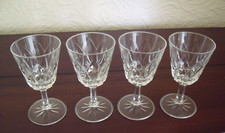 Sherry Port Wine Glasses x4