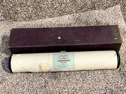 Vintage pianola roll - pianola, the