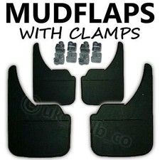 4 X NEW QUALITY RUBBER MUDFLAPS TO FIT  Mercedes-Benz Saloon UNIVERSAL FIT