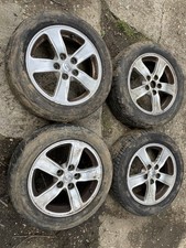 Toyota Avensis 16” Alloy Wheels Tyres 205/55/16 5x114.3 5 Spoke