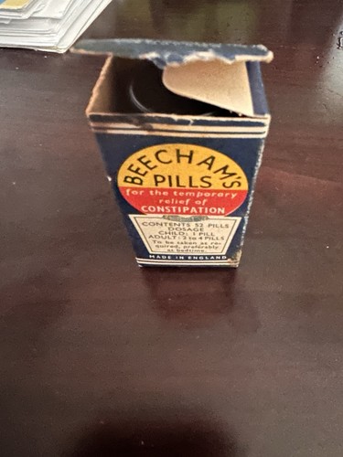 Beecham pills antique - beecham’s,