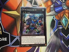 Yugioh! Gear Giant X Platinum Secret Rare - RA04-EN188 1st Edition - German