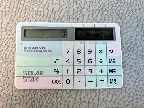 Sanyo solar star - sanyo,