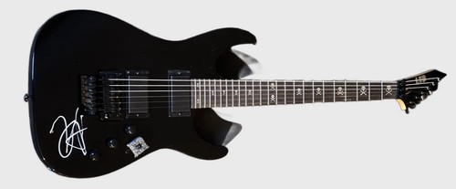 Kirk hammett metallica signed - kirk,