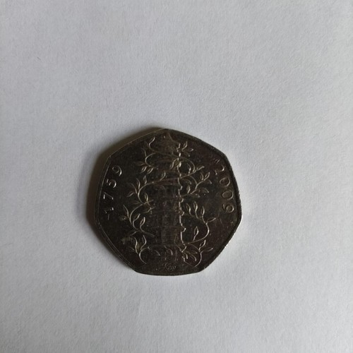 Kew gardens 50p genuine 2009