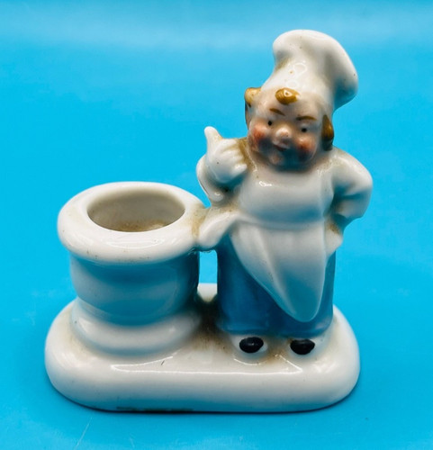 Vintage ceramic chef - ceramic, baker