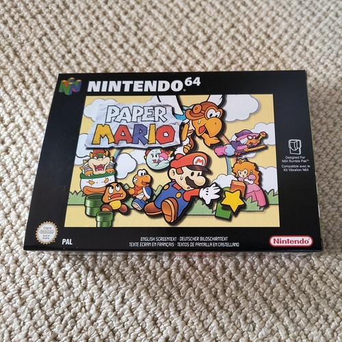 Paper mario n64 - paper,