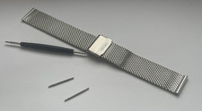 SEIKO 20mm SHARK MESH Style bracelet stainless steel strap BARGAIN!