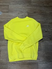 Mens Medium Yellow Jumper Nike
