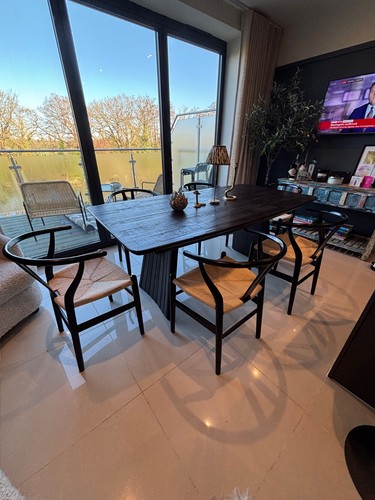 Wishbone dining chairs - wishbone, 6