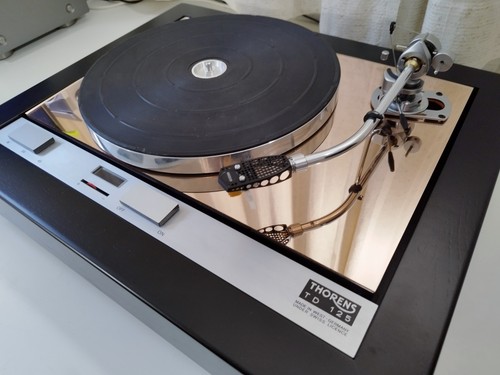 Thorens 125 base panel - thorens,