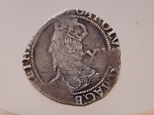 1643 charles 1st shilling - 1643-44, i