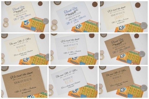 Scratch card holder - card,