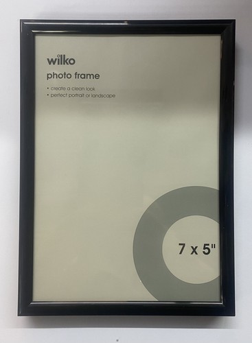 Black 7x5 plastic gloss - 7x5,