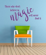 Roald Dahl 'Magic' Quote Vinyl