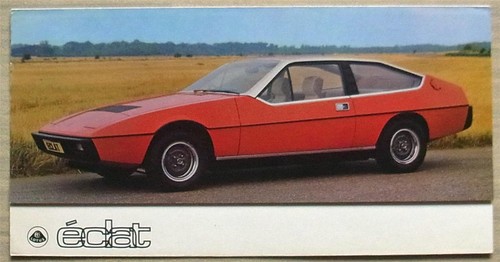 Lotus eclat sports car sales - lotus,