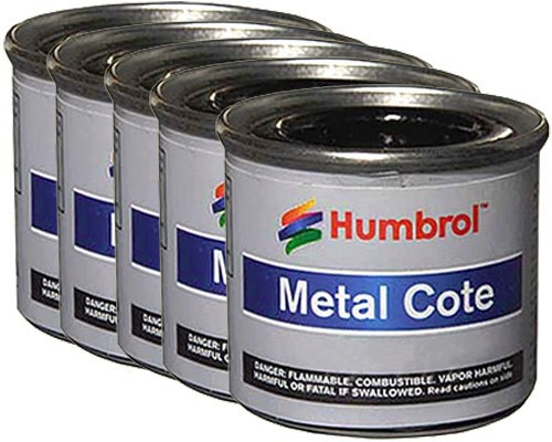 Humbrol enamel paint metalcote - humbrol,