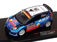 Ixo 1/43 Scale RAM702 - Ford Fiesta R5 #21 Monte Carlo Rally 2019 - Blue/White