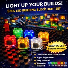 5Pcs Multi color LED Light