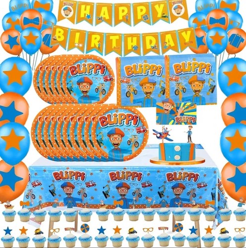 Blippi tableware set - blippi, plate