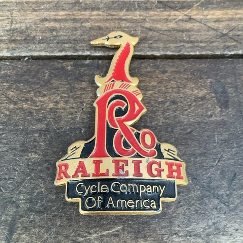 Vintage raleigh head badge - head,