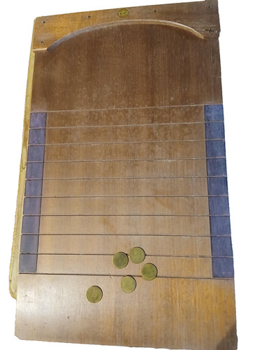 Vintage shove halfpenny board - vintage,
