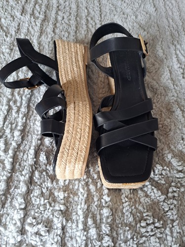 Primark black platform ankle - primark,