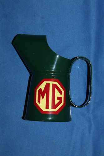 Oil jug pourer - mg,