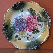 Antique James Kent Longton JKL Plate Victorian Chrysanthemum Pattern Vintage
