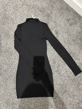 H&M Black Mini Dress Size s In