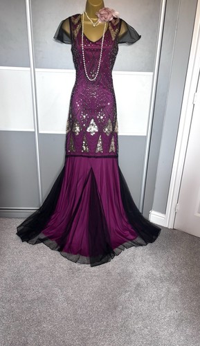 1920s flapper evening sequin - flapper,