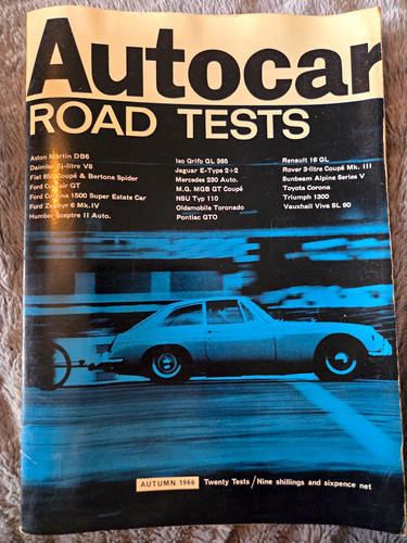 Autocar road tests - road,