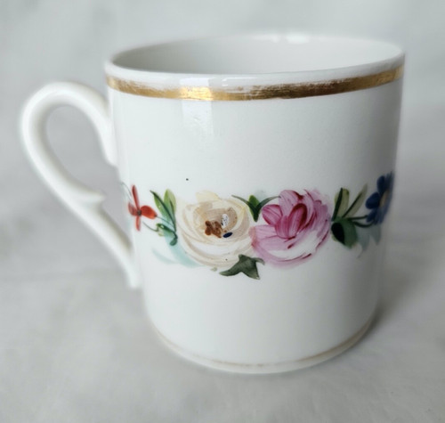 English antique coffee can - english,
