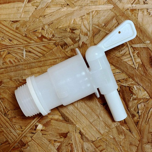 Quick serve white plastic tap - quick,