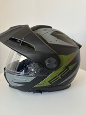 Schuberth E2 Explorer Green Motorcycle Helmet 53 XS