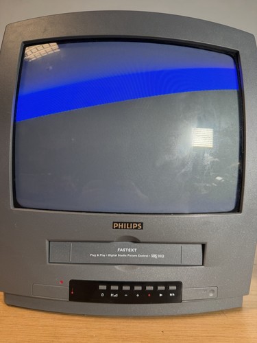 Philips crt vcr - crt, tv