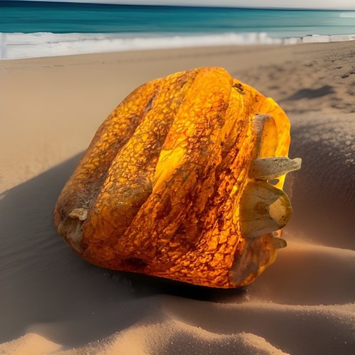 Genuine baltic amber - , fossil