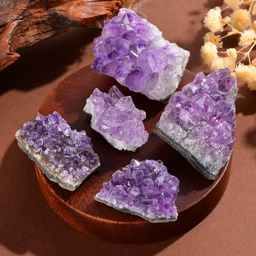 Natural amethyst raw stone - raw,